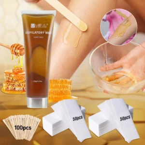 Viilife 120g Natural Sugar Wax – Gentle Adhesion for Painless Hair Removal, Suitable for All Skin Types, Full Body Use 1