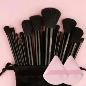 Professional Makeup Brush Set - Soft Fluffy Cosmetic Brushes for Foundation, Powder, Eyeshadow & Blending , Beauty Tools 1
