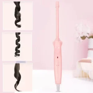 Mini Hair Curling Iron 9mm Curler Wand Professional Curly Tongs Ceramic Electric Salon Styling Tool Small Crimping Iron Curler 1