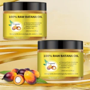 Batana Oil For Scalp And Hair Care, Palm Oil Enriched, Plant Extracts, Scalp And Hair Care Product 1