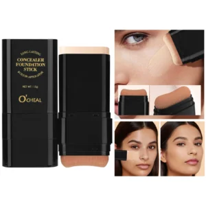 O'cheal Two In One Concealer Foundation Stick Facial Matte Waterproof Bronzer Contouring Face Coverage Moisturizing Makeup Cream 1