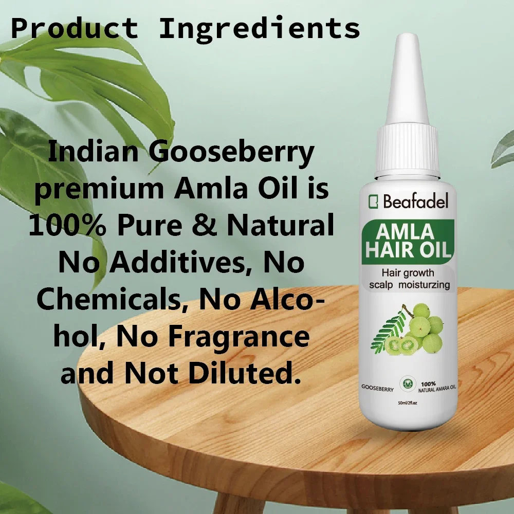 Ayurvedic Original India Adivasi Amla Hair Oil Anti Hair Loss Scalp Treatment Damaged Hair Repair Growing 50ml 3