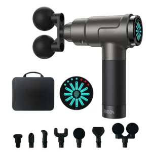 Muscle Massage Gun 50w High-power 1500mAh Electric High-Frequency Deep Massage Fascia Gun For Shoulder Back Leg Body Relaxation 1