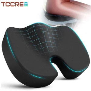 Travel Coccyx Seat Cushion Memory Foam U-Shaped Pillow for Chair Cushion Pad Car Office Hip Support Massage Orthopedic Pillow 1