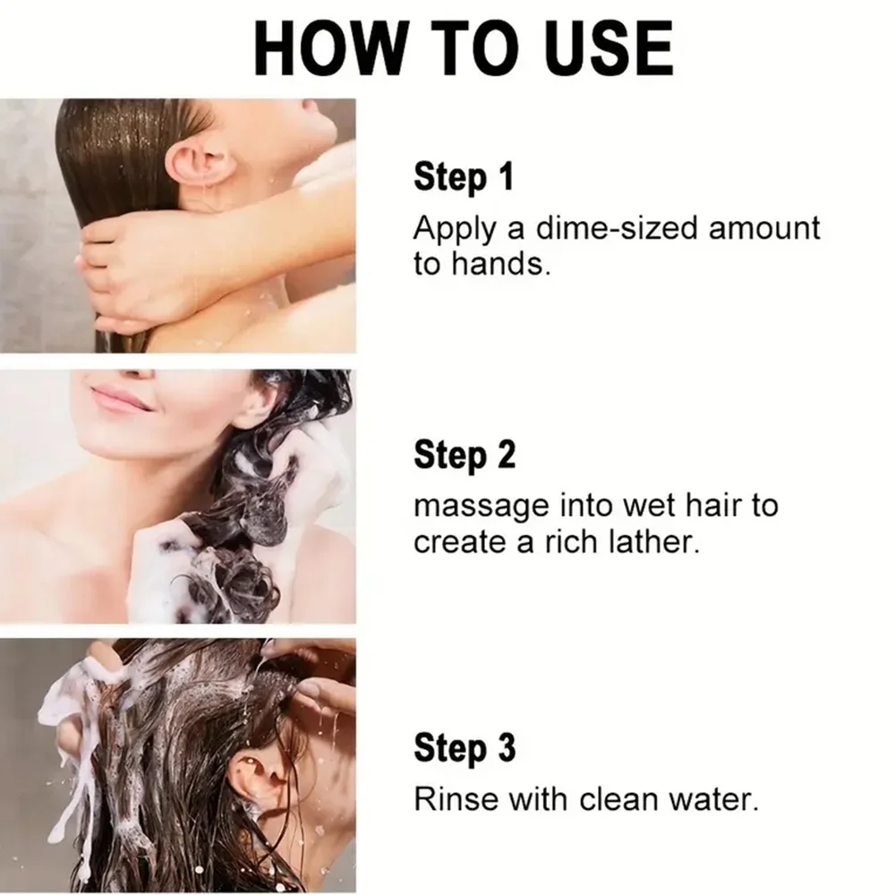 BATANA Oil Hair Care Kit - Strengthening Shampoo, Moisturizing Mask & Keratin Conditioner for All Hair Types Frizz Control 4pcs 6