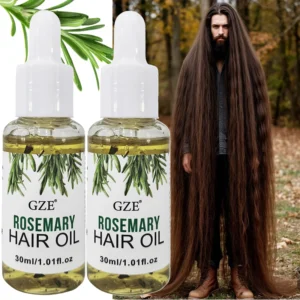 GZE Rosemary Oil For Hair Rosemary Scalp Hair Oil, All Type & Texture | Straight, Waves & Chemically Hairs Strengthens 1