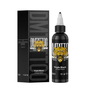 120ml Tattoo Ink Pigment True Black/Triple Black/Brite White Professional Beauty Paints Makeup Tattoo Supplies Semi-permanent 1