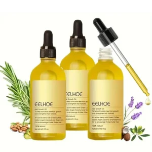1/2/3pcs Natural Hair Growth Oil Rosemary Anti Hair Loss Regrowth Moisturizing Repair Anti Baldness Fast Hair Growth Serum Oil 1