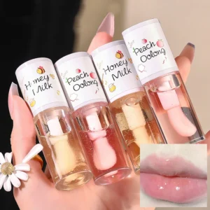 Make Up Korean Beauty Cosmetics Lip Ink Gloss Labial Lips Moisturizer Jelly Lipstick Bright Oil Moisturizing Balm Big Lip Brush 1