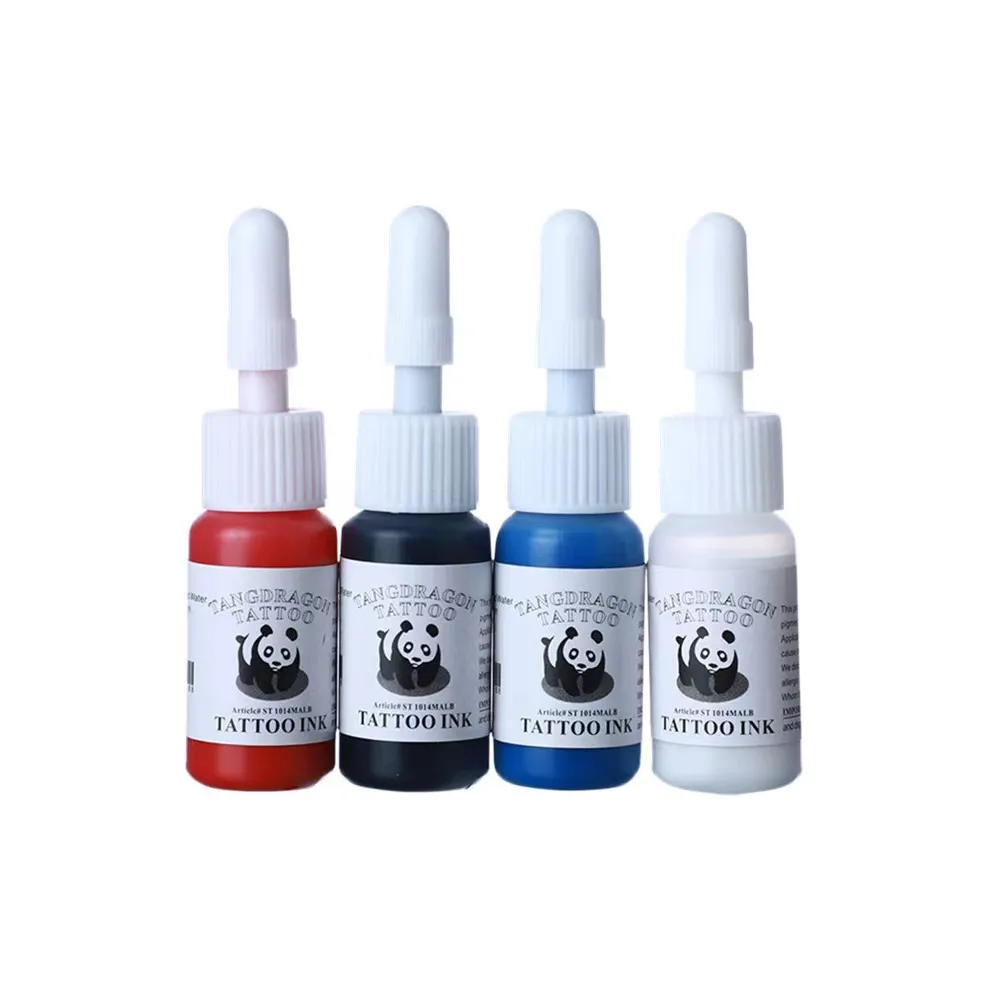 6/8/10 color ,Professional tattoo ink set, tattoo consumables, long lasting, painting, body art supplies 5
