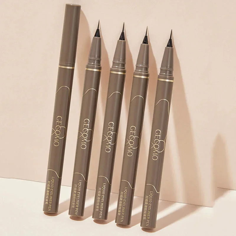 Ultra Thin Black Brown Lower Eyelash Eyeliner Pen Waterproof Lasting Smooth Lying Silkworm Eyes Liner Pencils Eye Makeup Tools 4
