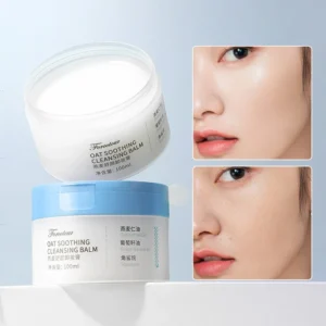 Forcolour Oat Gentle Makeup Remover Cleansing Balm for All Skin Types Refreshing Moisturizing Deep Cleansing Makeup Remover 1
