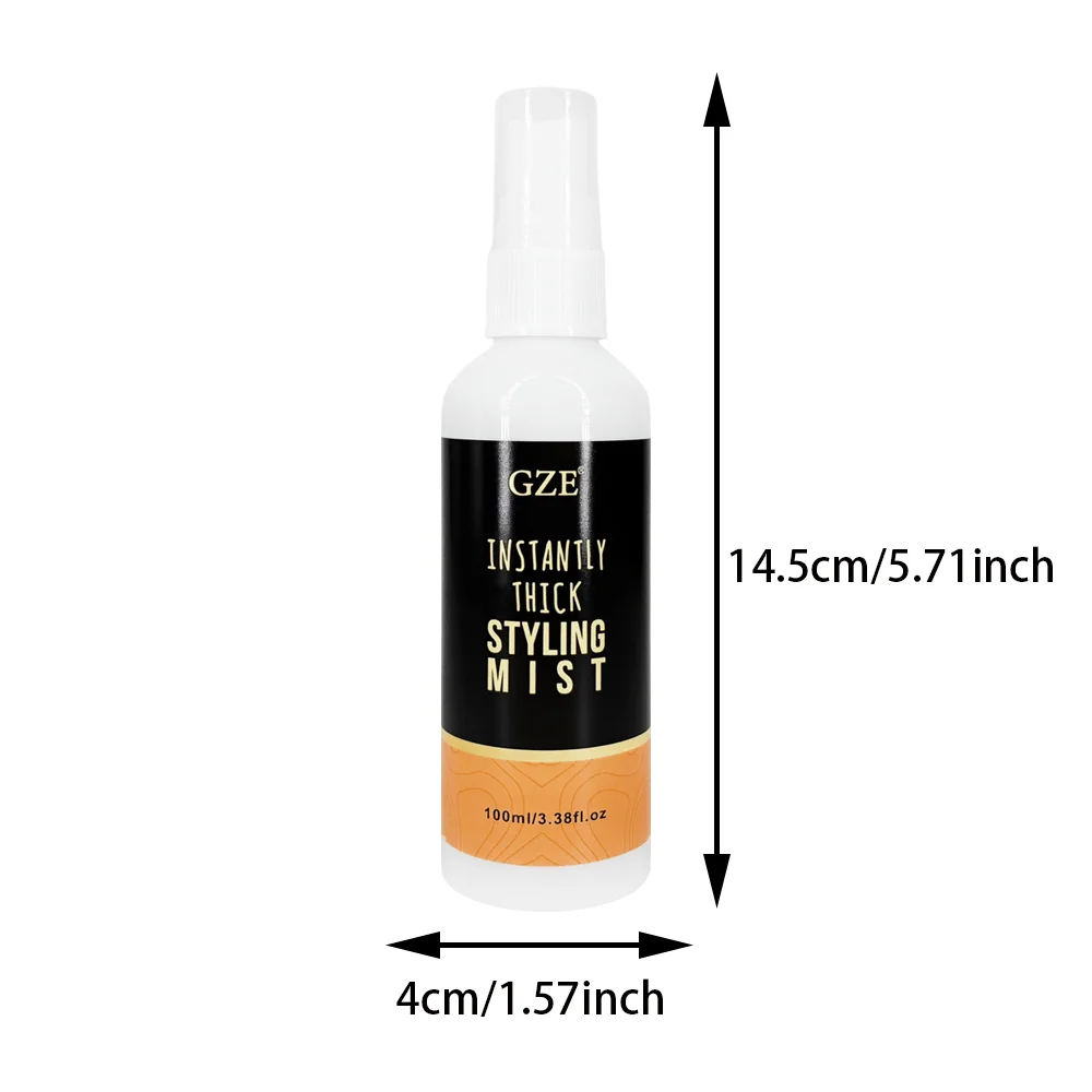 GZE Instantly Thick Styling Mist - Volumizing Hair Spray for Fine Hair - Texturizing Spray for Bigger, Fuller Hair - Light Hold 5