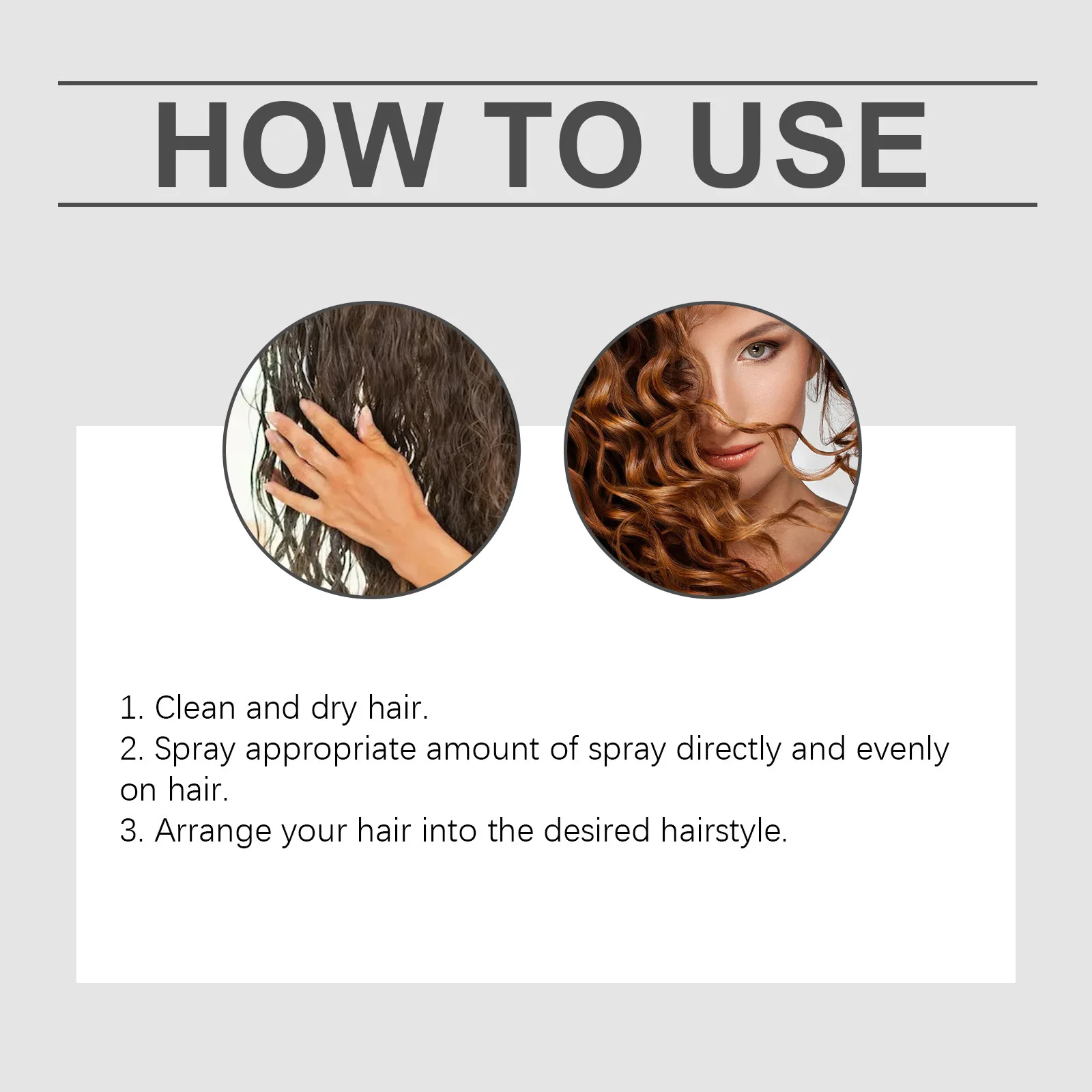 East Moon Sea Salt Hair Volumizing Spray Improve Texture Strong Hold Wave Thickness Non Greasy Modeling Curly Hair Styling Oils 6