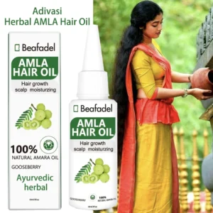 Ayurvedic Original India Adivasi Amla Hair Oil  Anti Hair Loss Scalp Treatment Damaged Hair Repair Growing 50ml 1