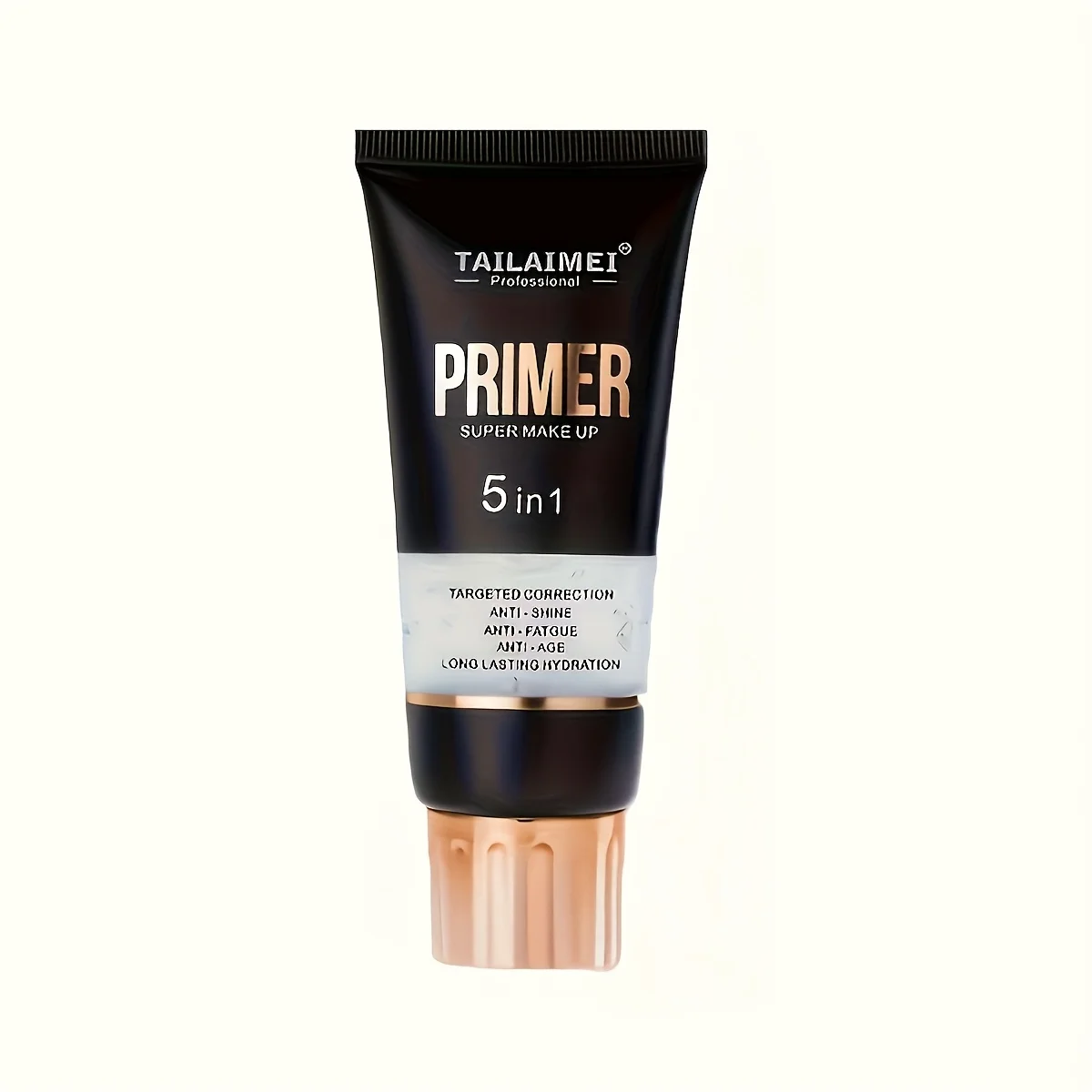 Waterproof Base Transparent Gel Makeup Primer - Full Coverage Matte Foundation With Color Retention, Natural Avocado And Rose Ex 3