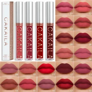 Matte Velvet Lip Glaze Long Lasting Silky Smooth Liquid Lipstick Not Easy To Fade Lip Gloss Makeup Sexy For Women Lip Tint 1