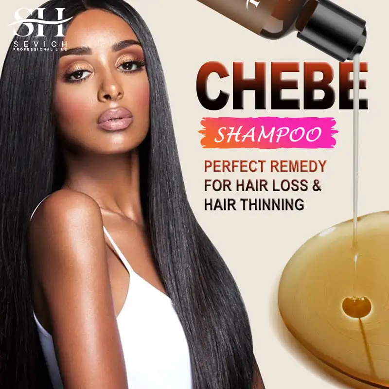 CHEBE Hair Growth Shampoo Conditioner Set Anti Hair Loss Treatment for Men Women Fast Thicken Regrowth Oil Beauty Health SEVICH 2