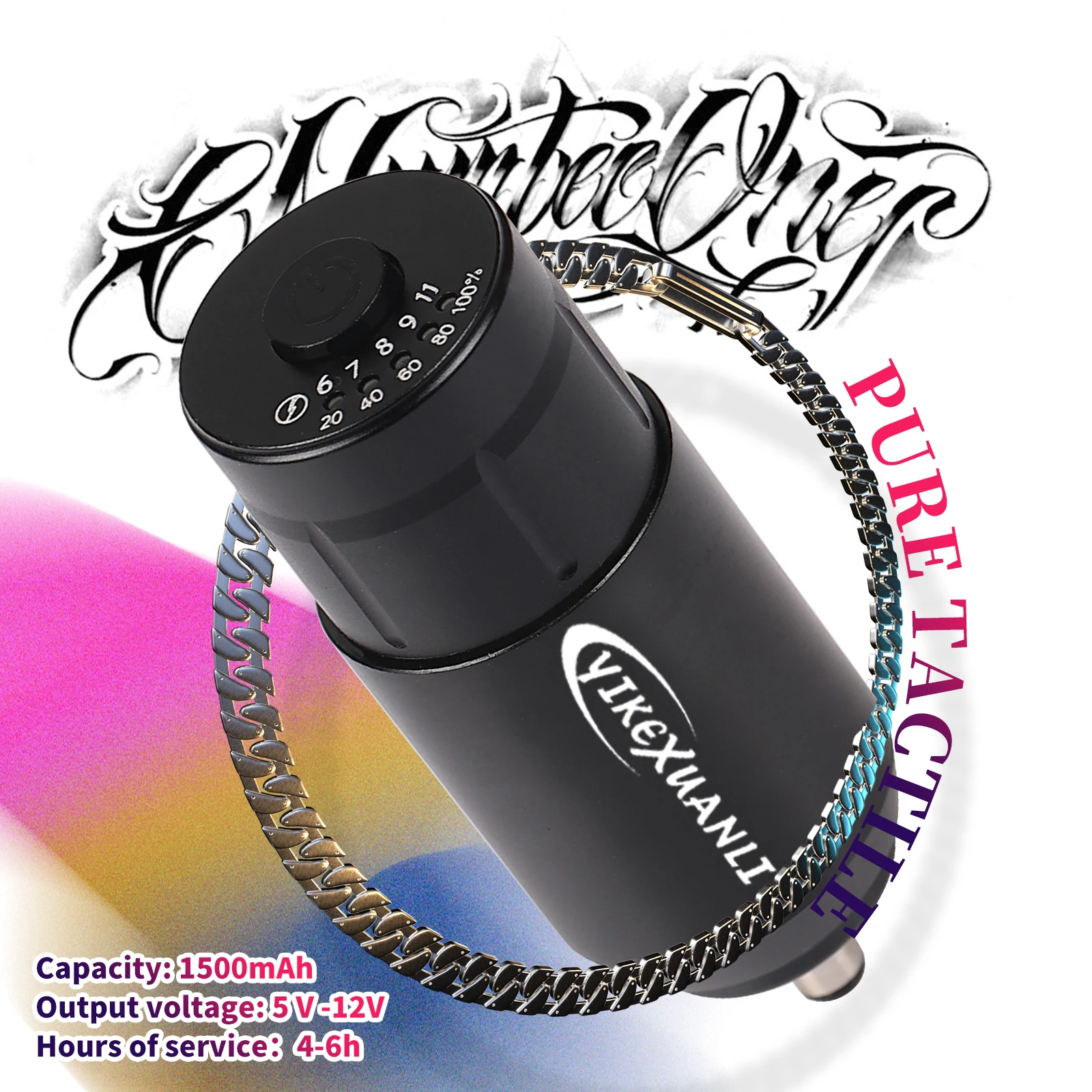 Wireless Tattoo Kit with Power Supply for Beginners Tattoo Pen Set Includes Tattoo Ink And Needles Suitable for Masters Too 4