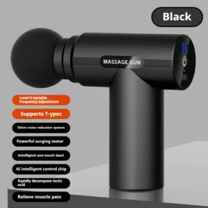 Strictly select new professional muscle relaxation impact massager mini portable USB charging fascia gun gift 1
