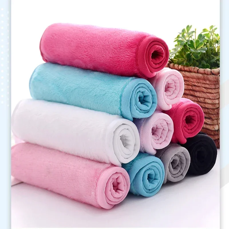 Makeup Remover Pads Reusable Cotton Pads Makeup Eraser Microfiber Facial Towel Face Cleaner Cleaning Wipes Skincare Beauty Tools 4