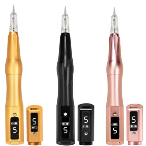 Wireless Tattoo Machine PMU Pen Professional Permanent Makeup Microblading Eyebrow Lip For Body Art Tool With Cartridge Needles 1