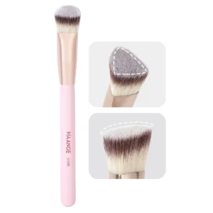 MAANGE Under Eye Concealer Makeup Brush Triangle Foundation Brush for Liquid Cream Blending Concealing Cosmetic Makeup Tools 1