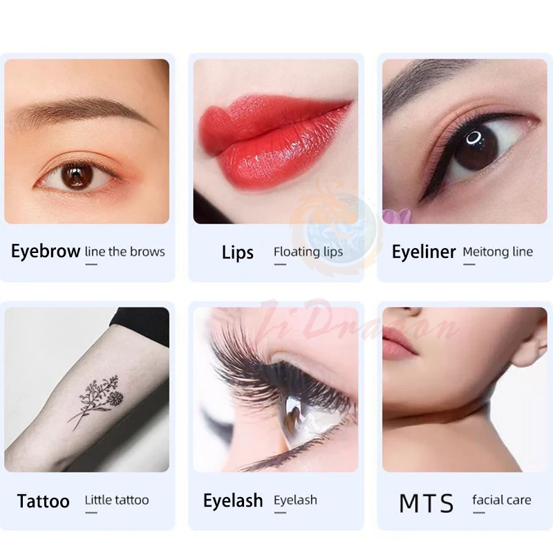 10ml Permanent Makeup ink Color Natural Eyebrow Plant Tattoo Ink Microblading Pigments For Tattoos Eyebrow Lips Body Art Beauty 2
