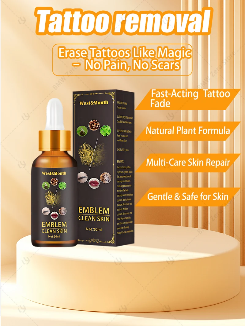 Pigmented permanent makeup tattoo removal Tattoo quick removal 4
