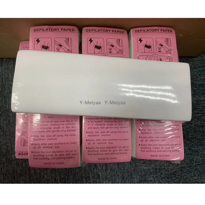 100/200/500/1000PCS Nonwoven Body Cloth Hair Remove Wax Paper Roll Hair Removal Epilator Wax Strip Paper High Quality Wholesale 4
