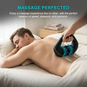 3 Level Massage Roller Deep Muscle Relax Body Neck Back Relax Massager Electric Fitness Equipment 1