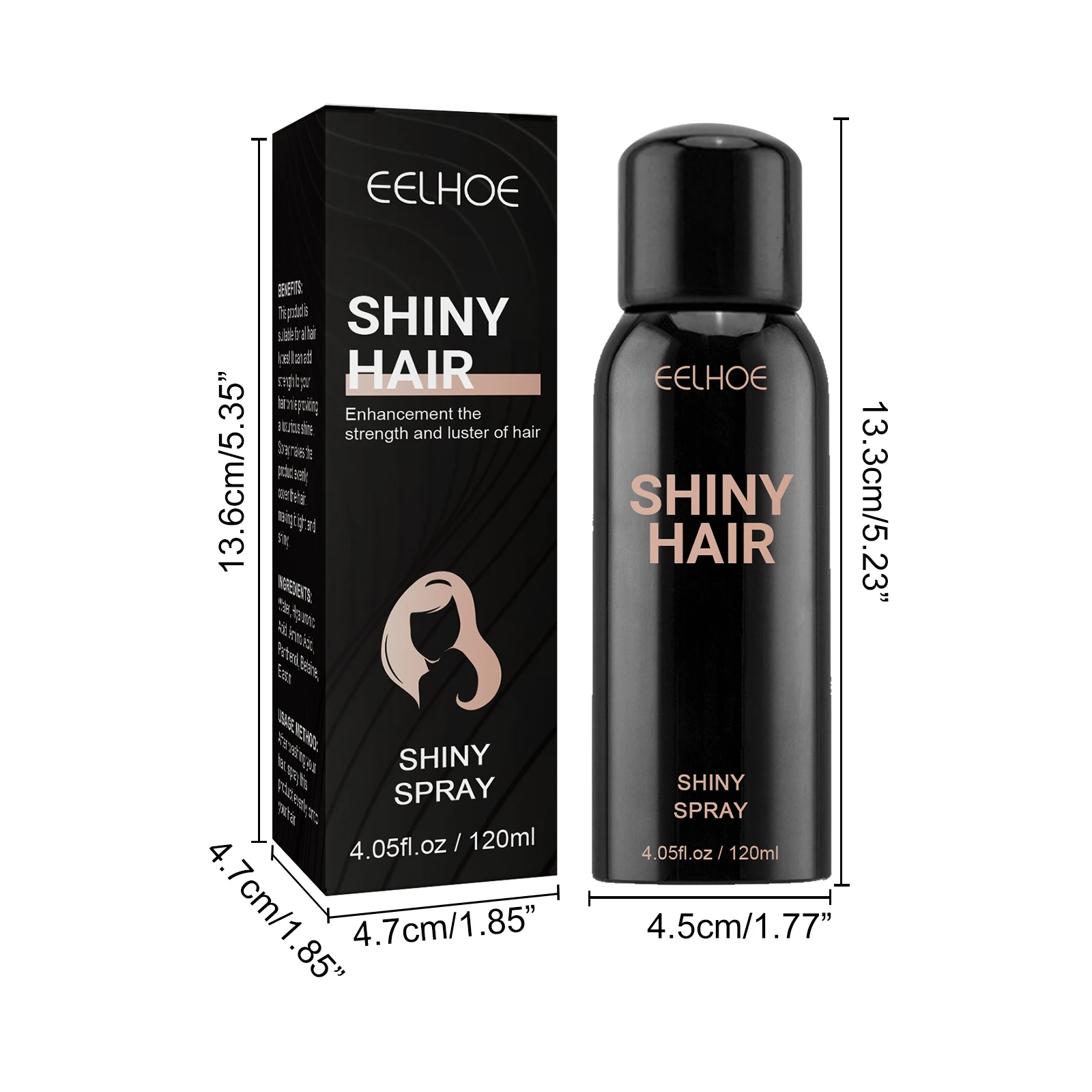 Shiny Hair Hold Spray Hair Building Fiber Applicator Hair Fixing Spray Hair Hold Spray Water Salon Hair Styling Product 6