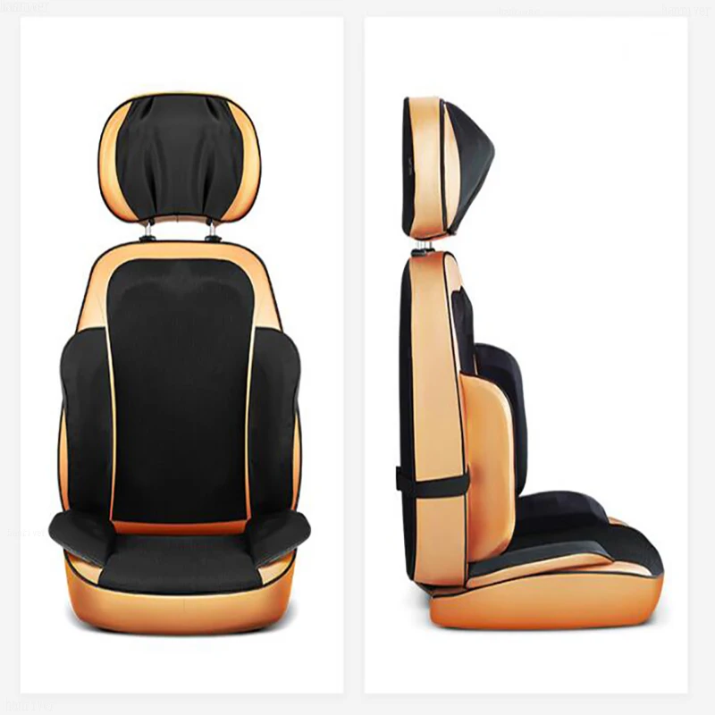 Massage cushion for leaning on of cervical spine massager neck shoulder waist massage chair cushion knead J2216 3