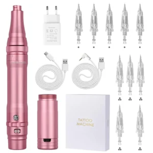 PMU Wireless Machine Permanent Makeup for Eyebrows Miroblading Eyeliner Lip Microshading Professional Rotary Tattoo Pen Gun Kit 1