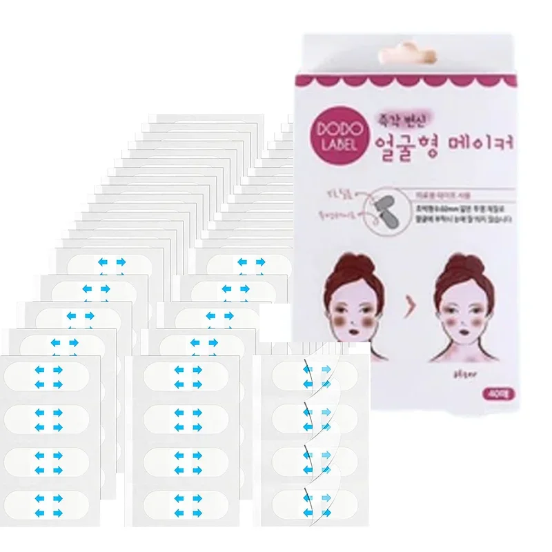 30/20/10Sheets V Lift Face Sticker Invisible Makeup Adhesive Lift Face Tape Slim Patch Breathable Sticker Lifting Tighten Chin 6
