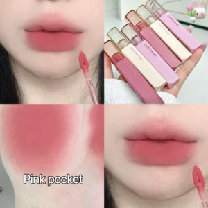 Silky Velvet Lip Gloss Matte Lip Mud Waterproof Non-Stick Cup Lip Glaze Smudge Proof Not Fade Liquid Lipstick Korean Makeup 1