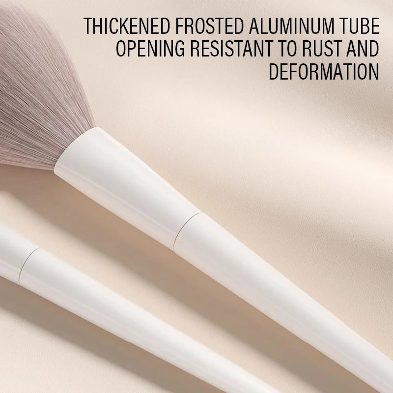 5/7/10/12pcs Professional Makeup Brushes Tools Set White Eyeshadow Eyeliner Foundation Brush Women Facial Beauty Cosmetic Tool 5