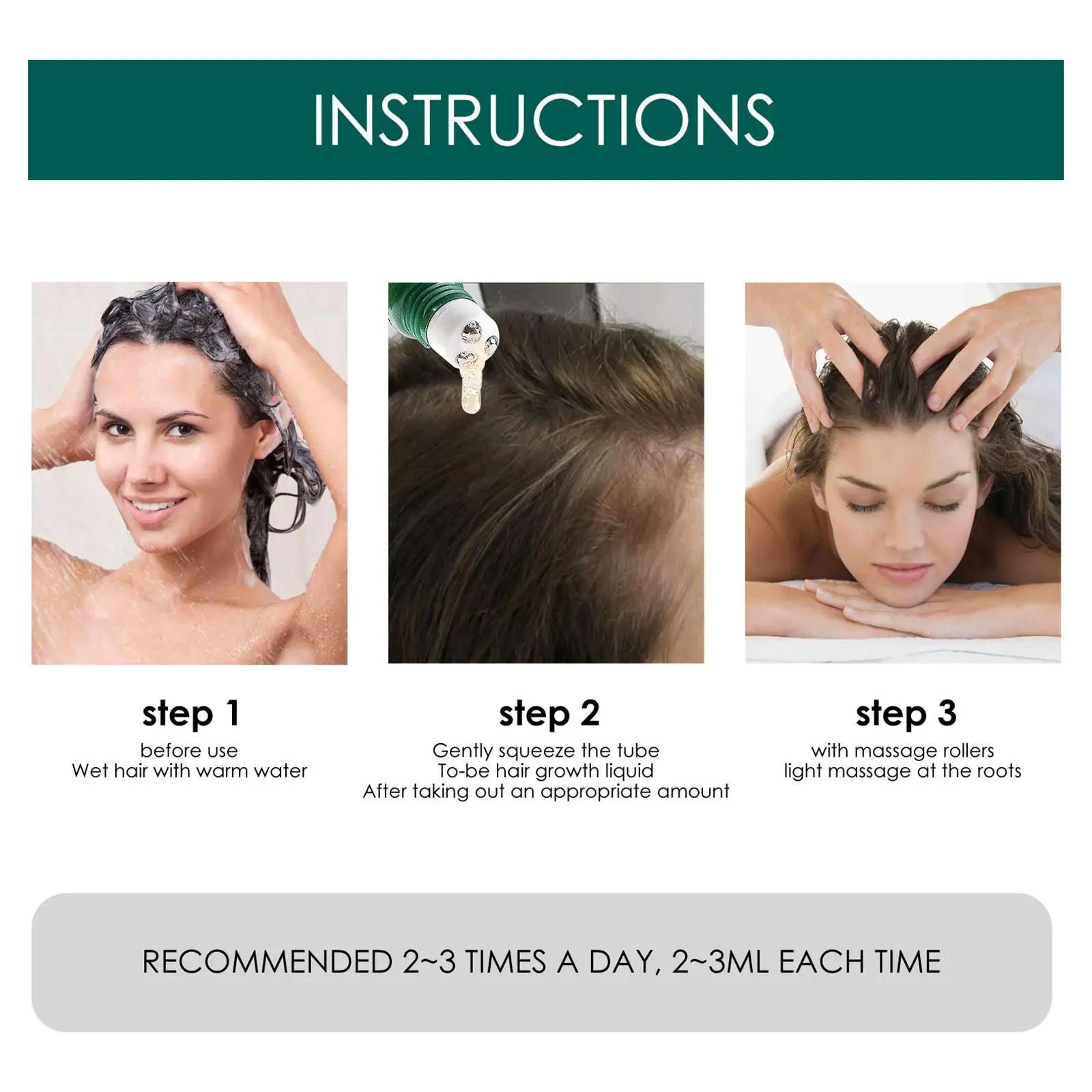 Anti-Hair Loss Serum Thinning Balding Treatment Oil Strengthen Hair Roots For Scalp Health Care Essence 20/30ml 5