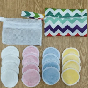 1Set Reusable Cotton Pads Washable Makeup Remover Pads Bamboo Cotton Soft Face Skin Cleaner Facial Cleaning Make Up Beauty Tool 1