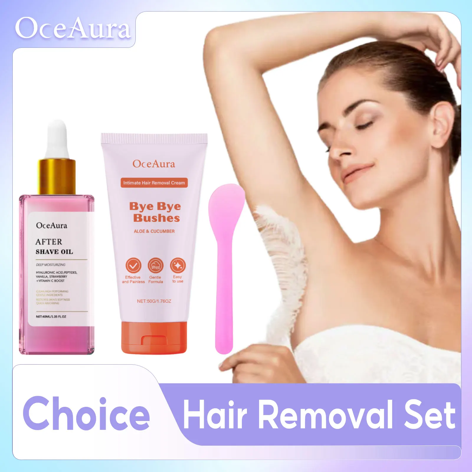 Woman Depilatory Cream Intimate Parts Hair Growth Inhibitor Anti Dry Prevent Black Spots After Shave Oil Body Hair Removal Cream 2