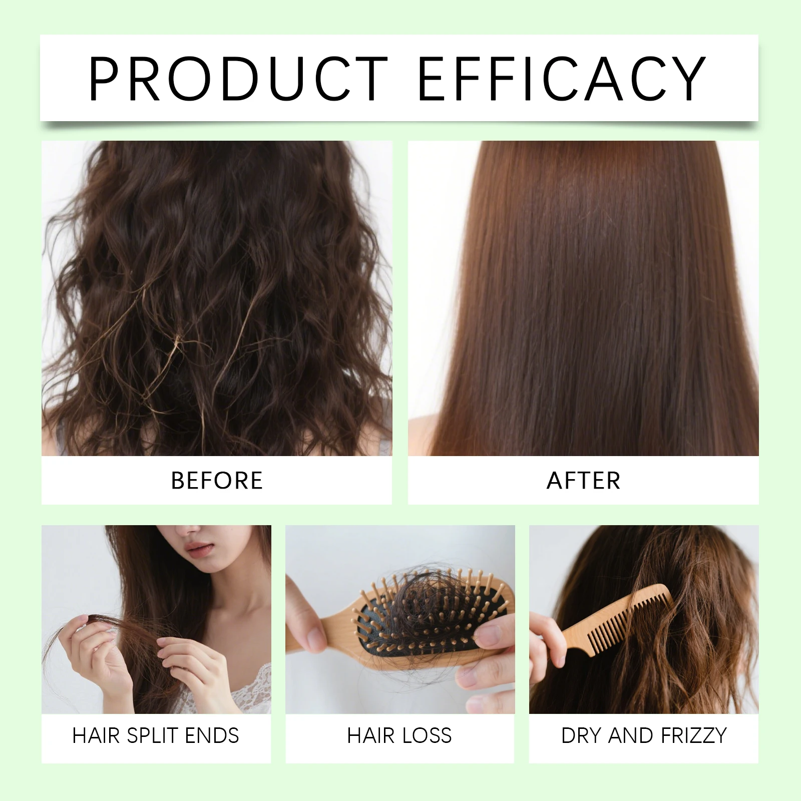 Rosemary Natural Shampoo Hair Thickness Loss Deep Nourishing Scalp Care Strengthen Repair Damaged Oil Control For Men Women 6