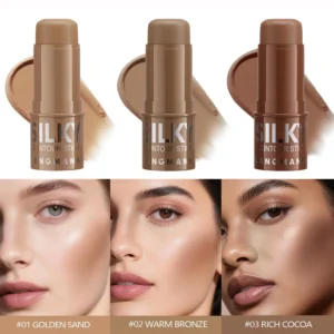 1Pc Multi-purpose Contour Stick Natural Matte Highlighters Nose Shadow Cream Lasting Contouring Bronzer Face Makeup Cosmetics 1