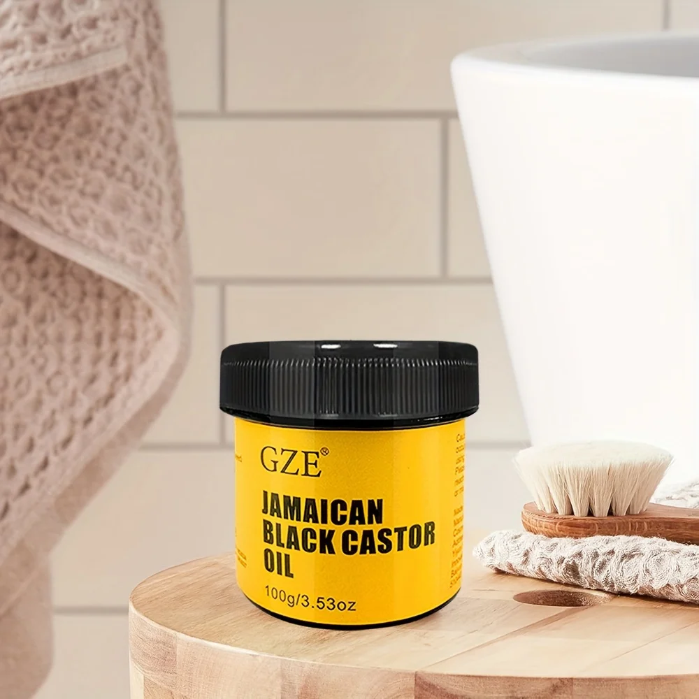 GZE JAMAICAN Black Castor Oil Pure Cold-Pressed for Hair Growth, Skin Moisturizing and Scalp Health - Promoting Thick Hair 4