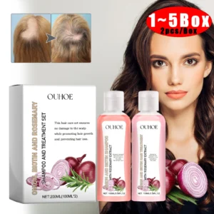 Biotin Rosemary Shampoo Care Set Shampoo Conditioner For All Hair Types Hair Shampoo Paraben Free Healthy Hair Care Gift 1