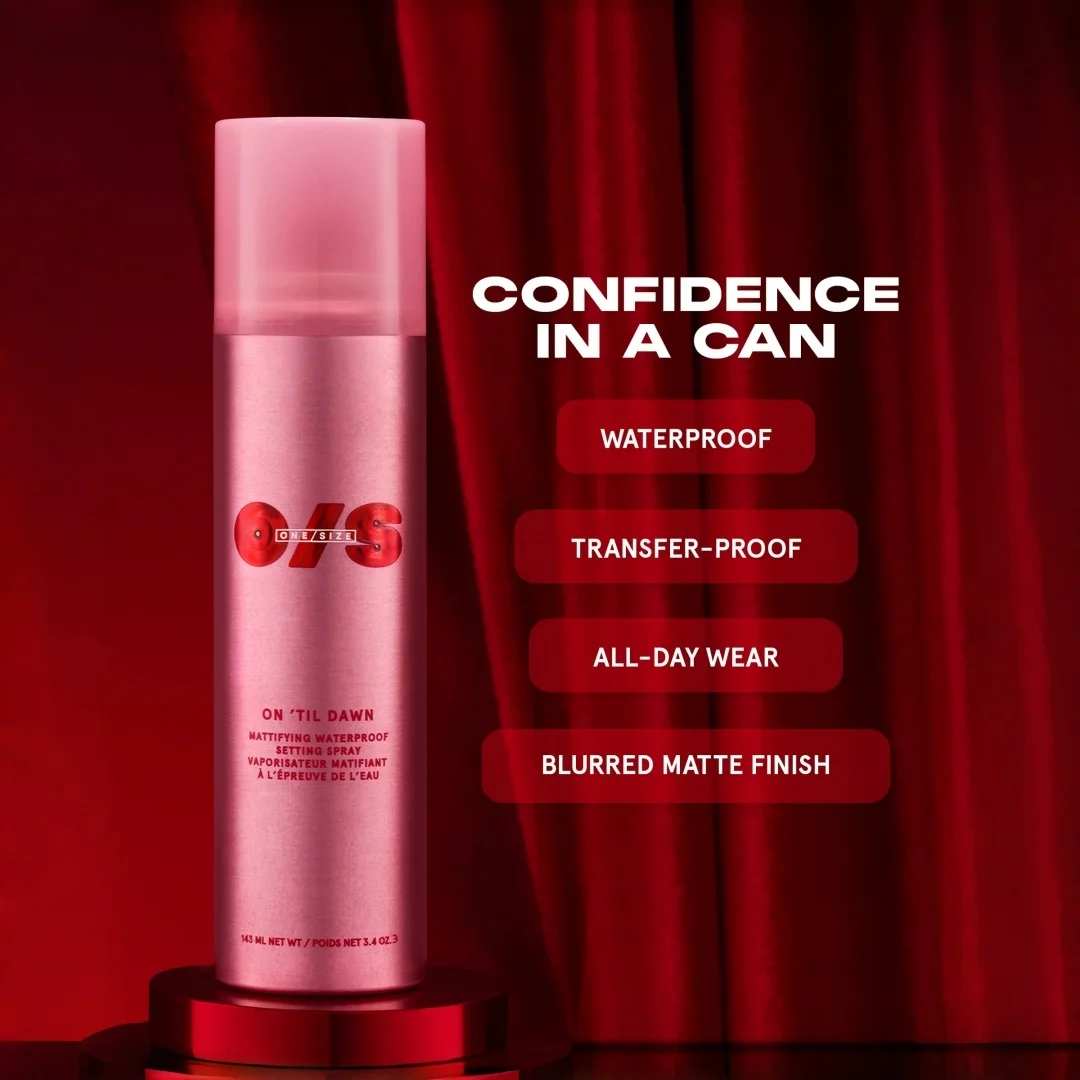 One Size On 'Til Dawn Mattifying Waterproof Setting Spray 3.4 oz / 143 mL 2