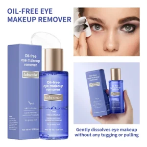 Lakerain Oil-free Eye Makeup Remover Non-irritating, Effectively and Gently Removing Eye Makeup 1