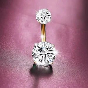 1PC 316L Surgical Steel Belly Button Rings Crystal Piercing Navel Piercing Earring Belly Piercing Sexy Body Jewelry Gift 1