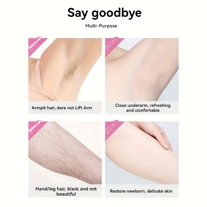 Women Bikini Manual Safety razor Hair Removal Shaving 6-Layer Stainless Steel Blade Replaceable Shaver Head 2