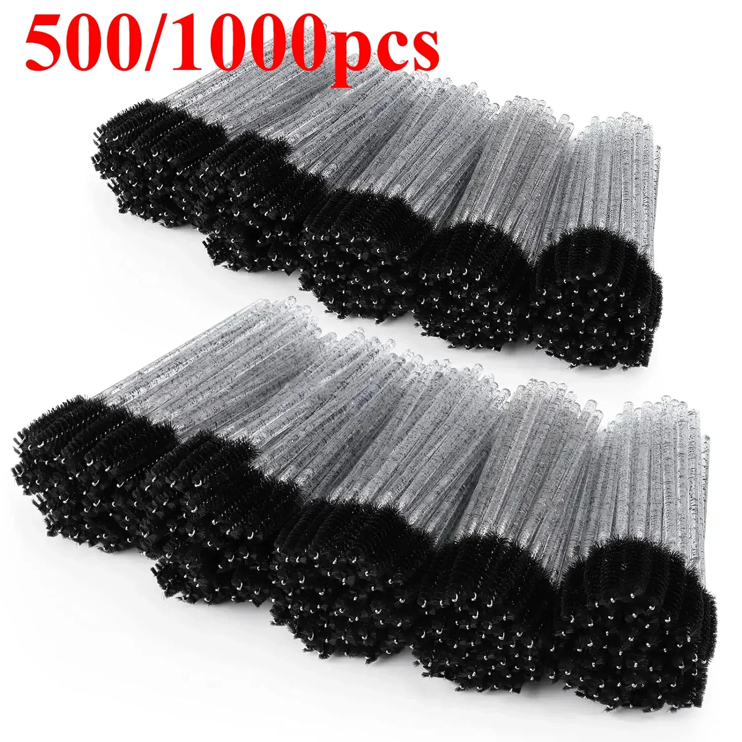Wholesale 100/500/1000pcs Eye Beauty Tools Disposable Mascara Wands Eyelash Brush Lash Extension Colorful Spoolies for Eyebrow 5