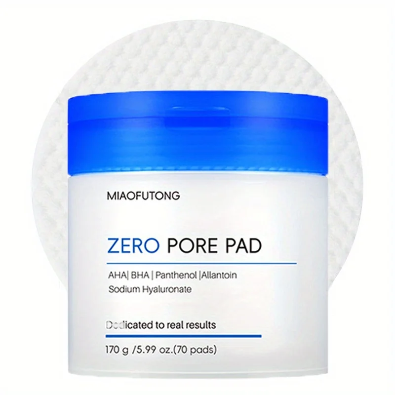 70PCS hyaluronic acid cleansing and makeup remover pads, cotton pad makeupremover pads, gently clean and remove makeupmoisturize 5